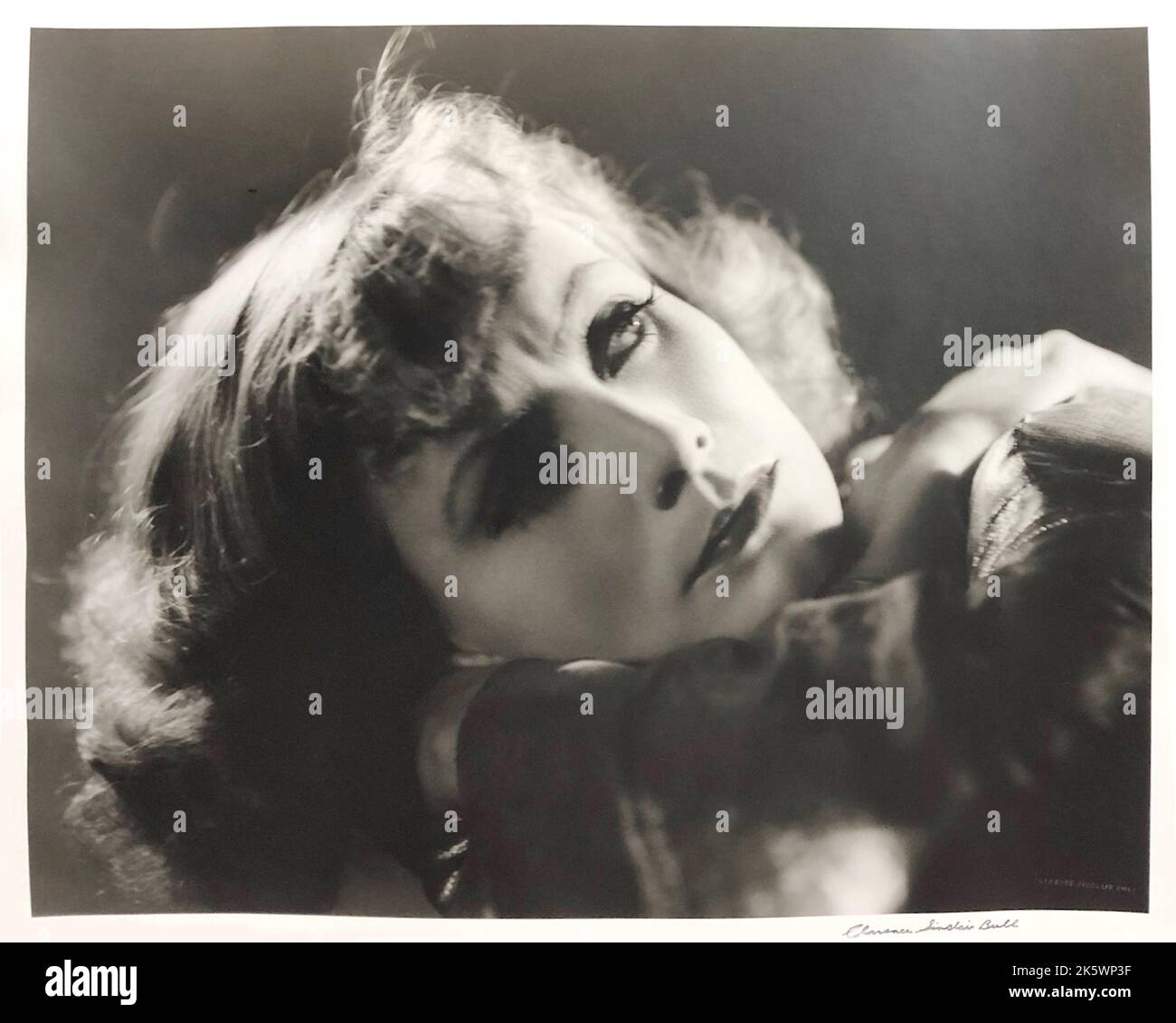 Clarence Sinclair Bull (photographe américain) - photographie de Greta Garbo actrice suédoise américaine - 1931 Banque D'Images