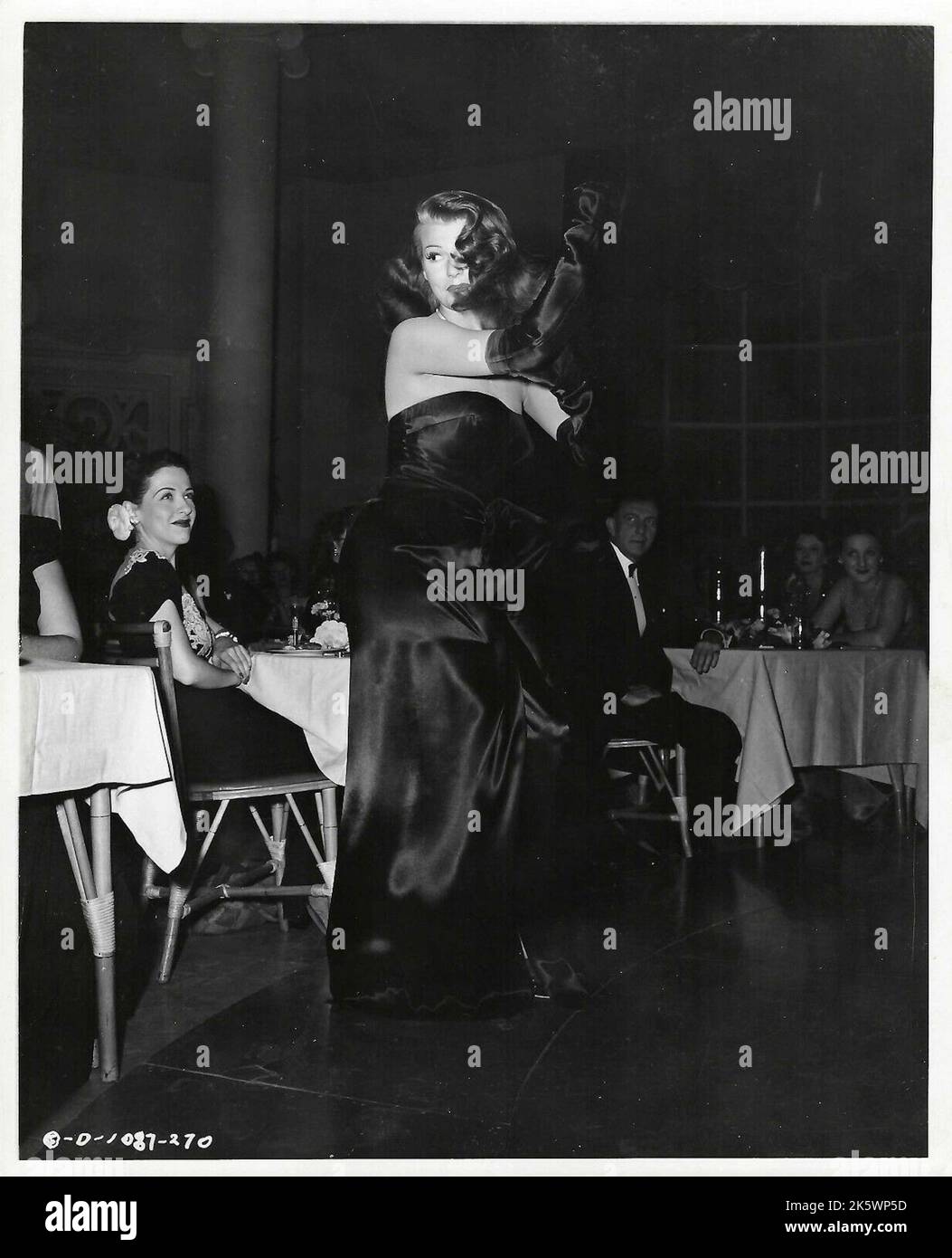 Rita Hayworth comme « Gilda ». Photo d'Edward Cronenweth - 1946 Banque D'Images