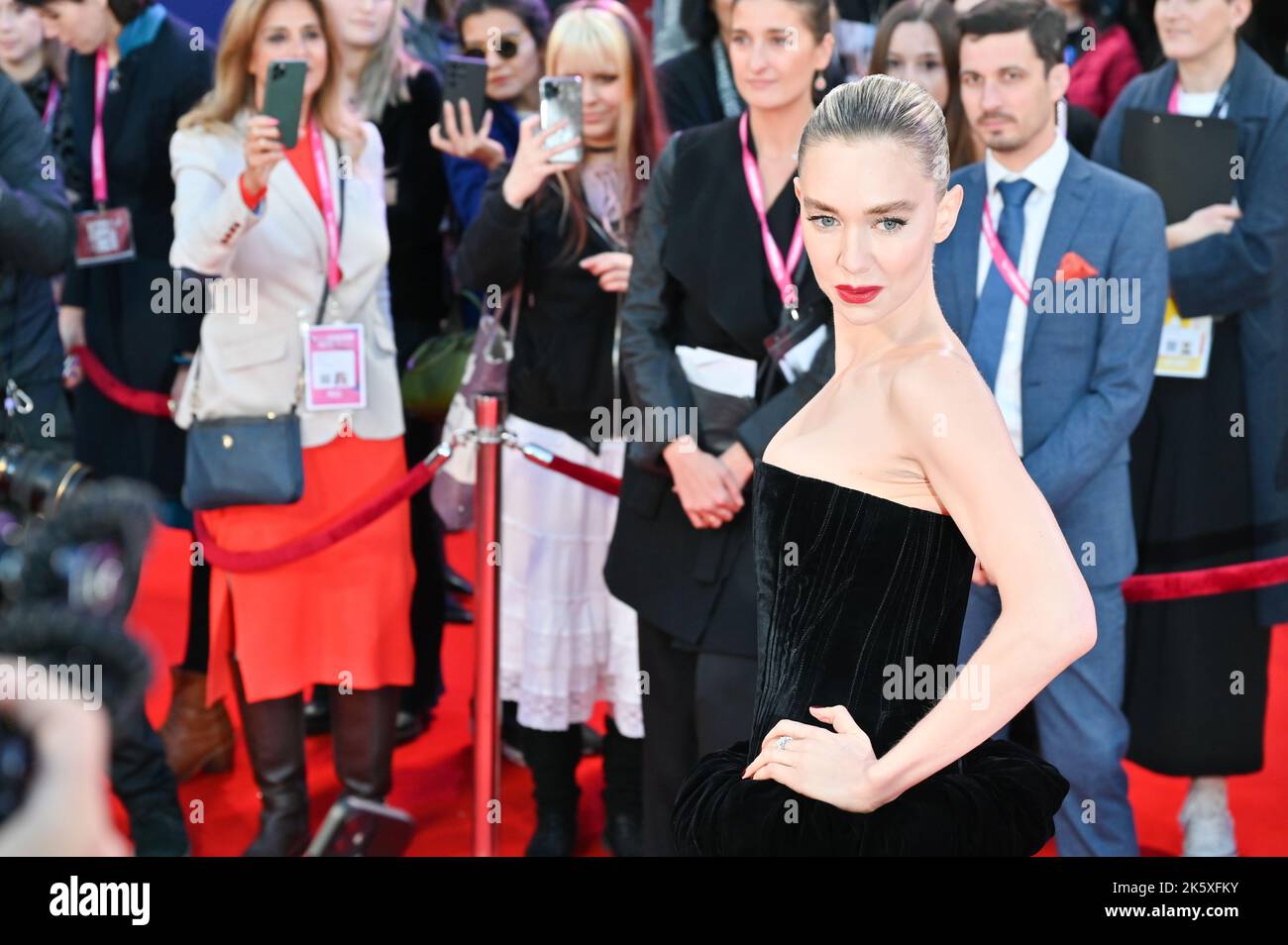 Vanessa Kirby arrive à la première de The son - UK du BFI London film Festival du 2022on 10th octobre 2022 à la South Bank, Royal Festival Hall, Londres, Royaume-Uni. Banque D'Images