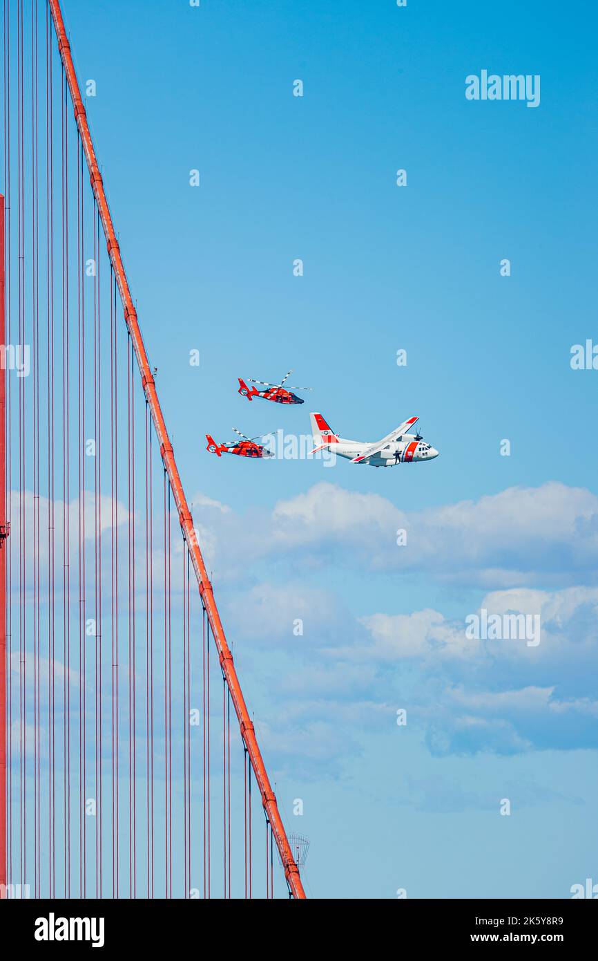 USGC - Fleet week San Francisco - Toby Harriman Banque D'Images