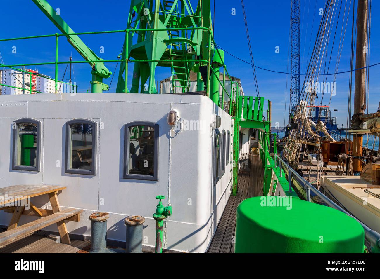 Haslar Lightship, Gosport, Hampshire, Angleterre, Royaume-Uni Banque D'Images