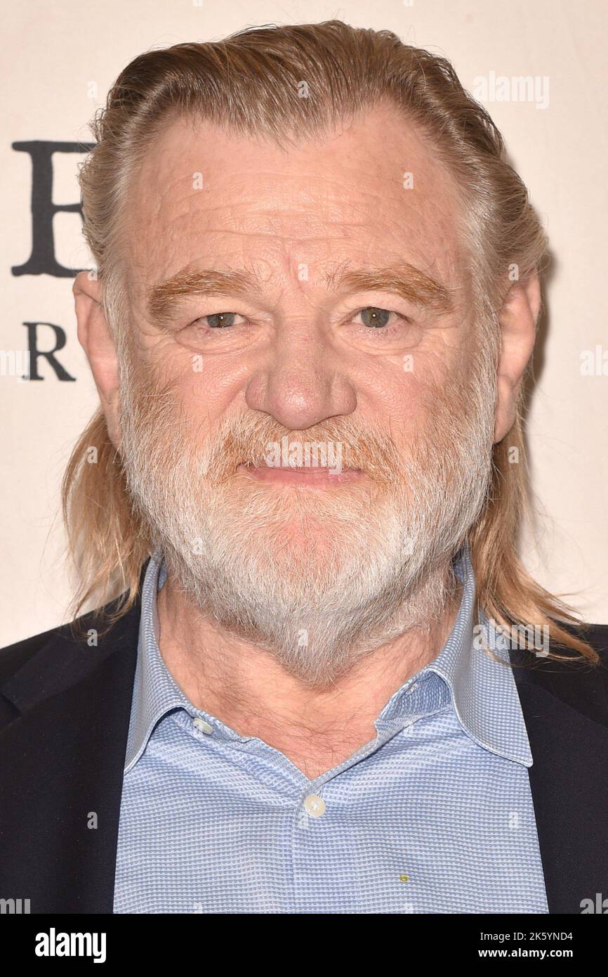 New York, NY, États-Unis. 10th octobre 2022. Brendan Gleeson aux arrivées pour LES BANSHEES DE INISHERIN Premiere, DGA New York Theatre, New York, NY 10 octobre 2022. Crédit : Kristin Callahan/Everett Collection/Alay Live News Banque D'Images