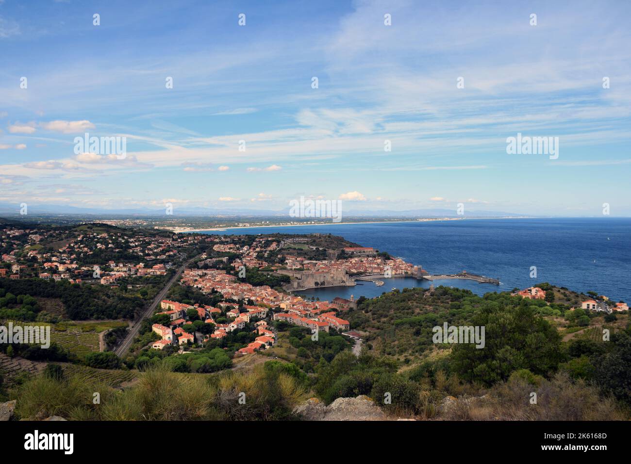 Collioure, Pyrénées-Orientales, Sud de la France 2022 Banque D'Images