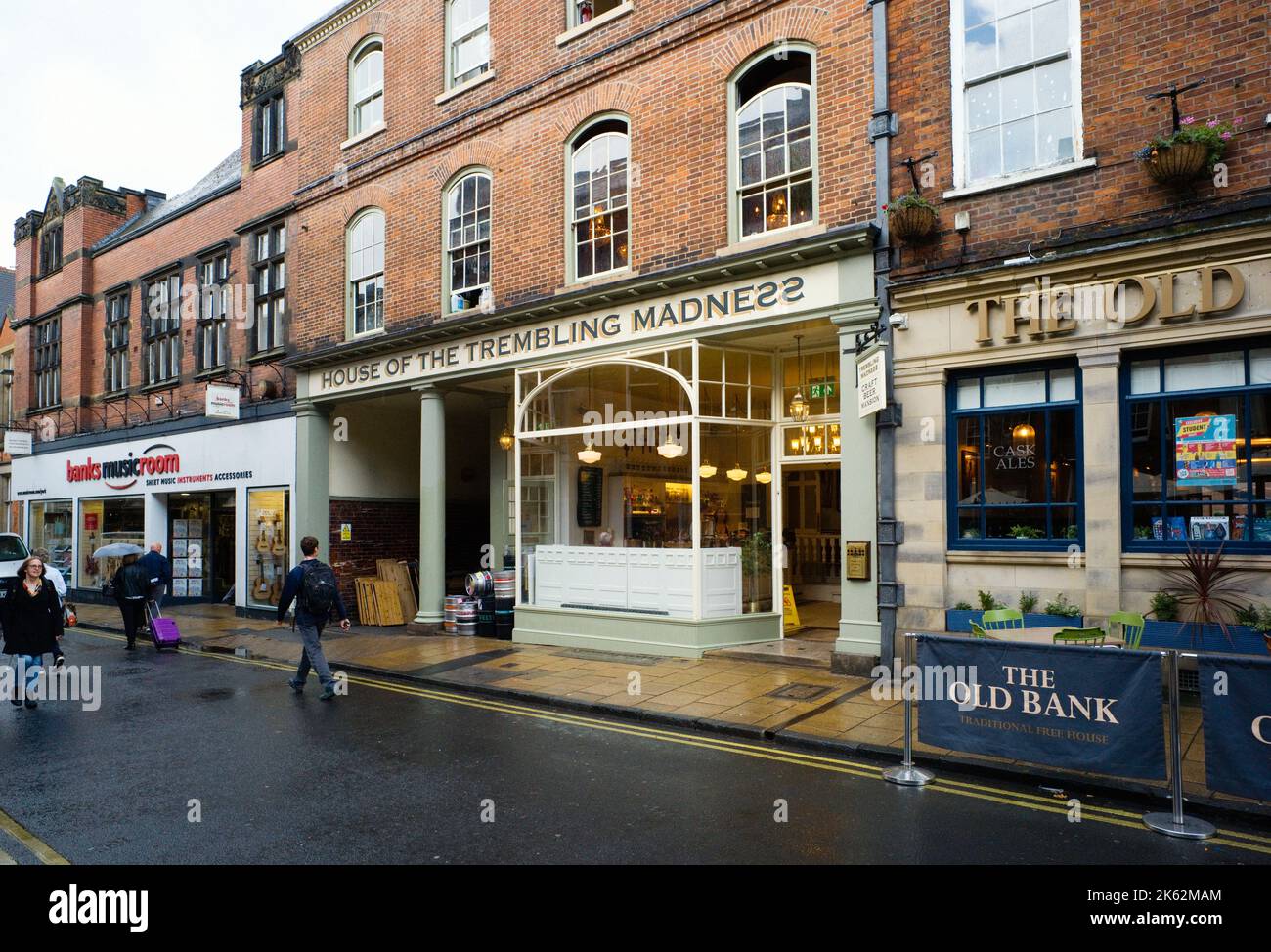 House of the Trembling Madness bar et restaurant à Stonegate, York Banque D'Images