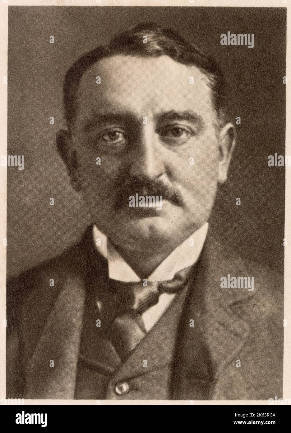 Cecil Rhodes (1853 - 1902), magnat britannique des mines et homme politique en Afrique australe qui a été Premier ministre de la colonie du Cap de 1890 à 1896. Banque D'Images