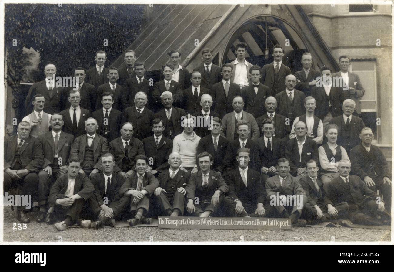 The transport and General Workers Union convalescent Home, Littleport, East Cambridgeshire, dans l'île d'Ely, Cambridgeshire, Angleterre Banque D'Images