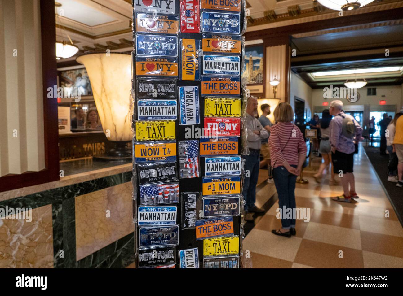 L'hôtel Edison historique est situé à Times Square, New York City, USA, 2022 Banque D'Images