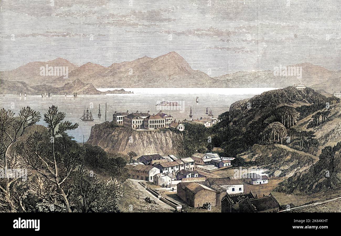 Royal Naval Hospital, Hong Kong, Chine Banque D'Images