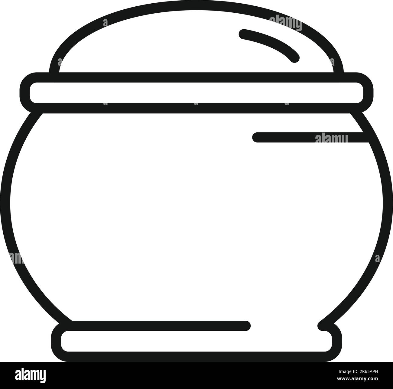 Symbole de pâte à pâtisserie vectorisation. Farine de pizza. Pétrir la cuisson Illustration de Vecteur