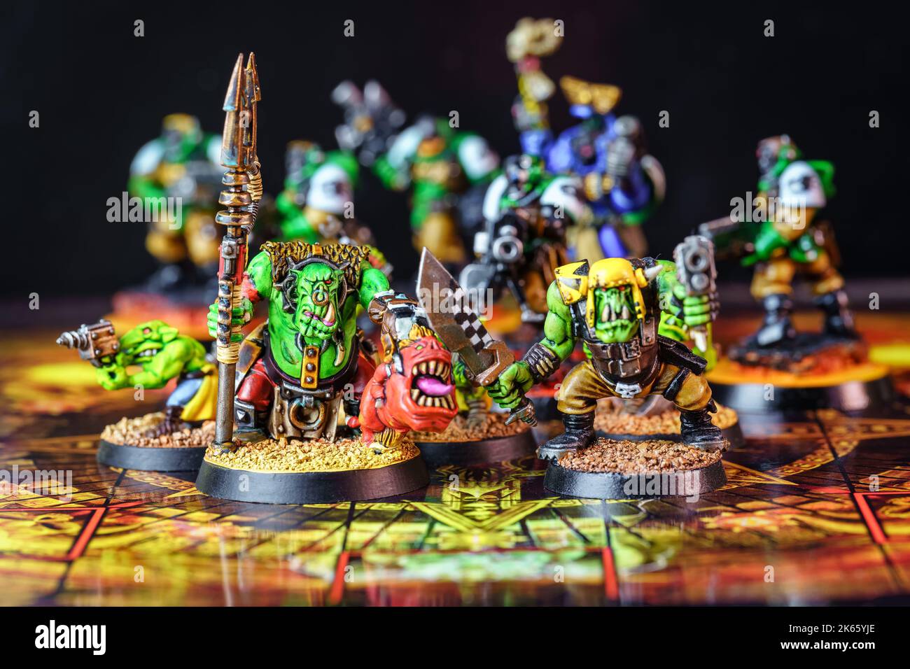 8 Figurines Historiques Victrix 28mm – Guerriers Goths Peints à La Main Pour Jeux Comme Saga