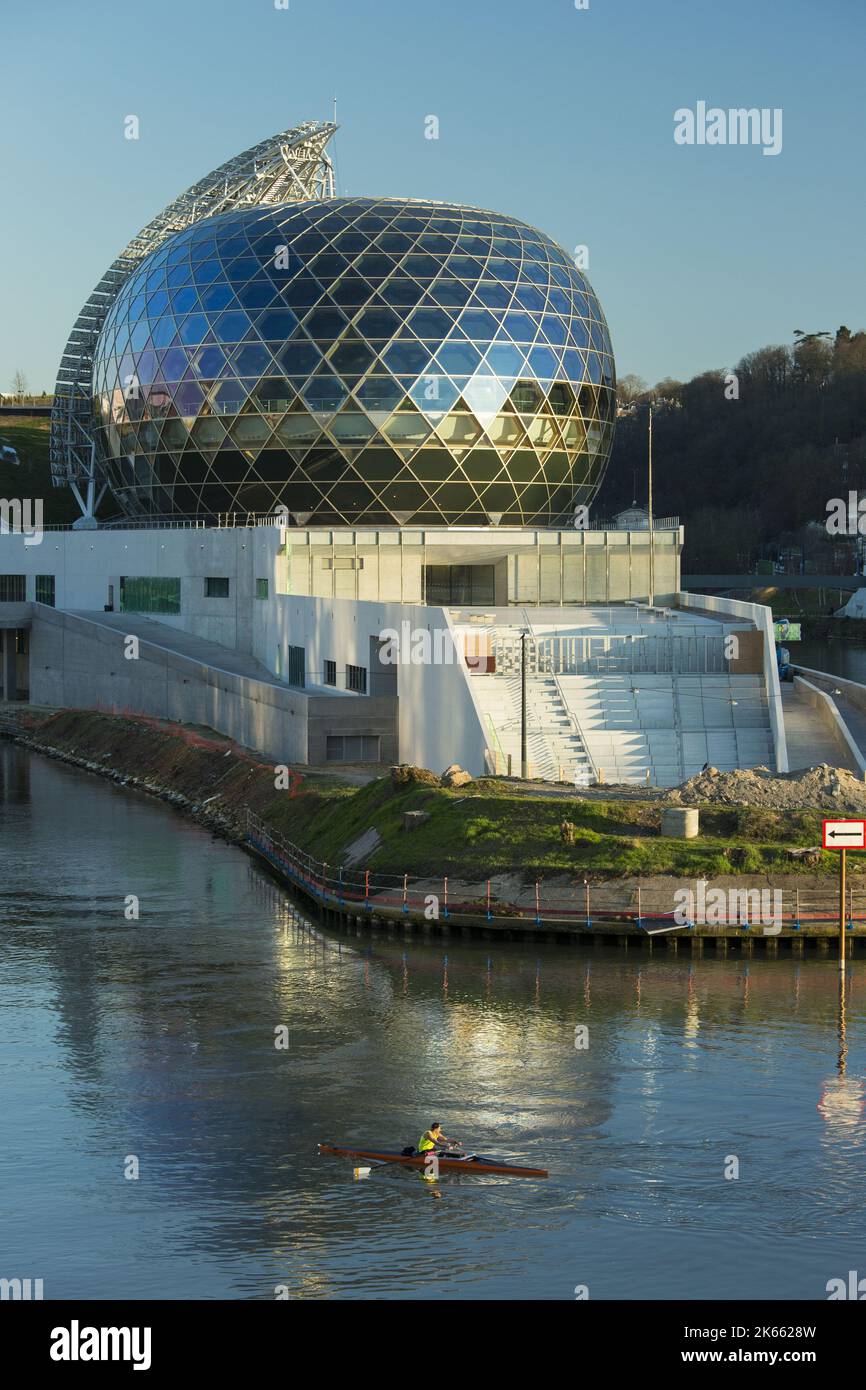 France Boulogne-Billancourt (92) Ile Seguin, ville de musique, Architectes : Shigeru Ban et Jean de Gastines Banque D'Images