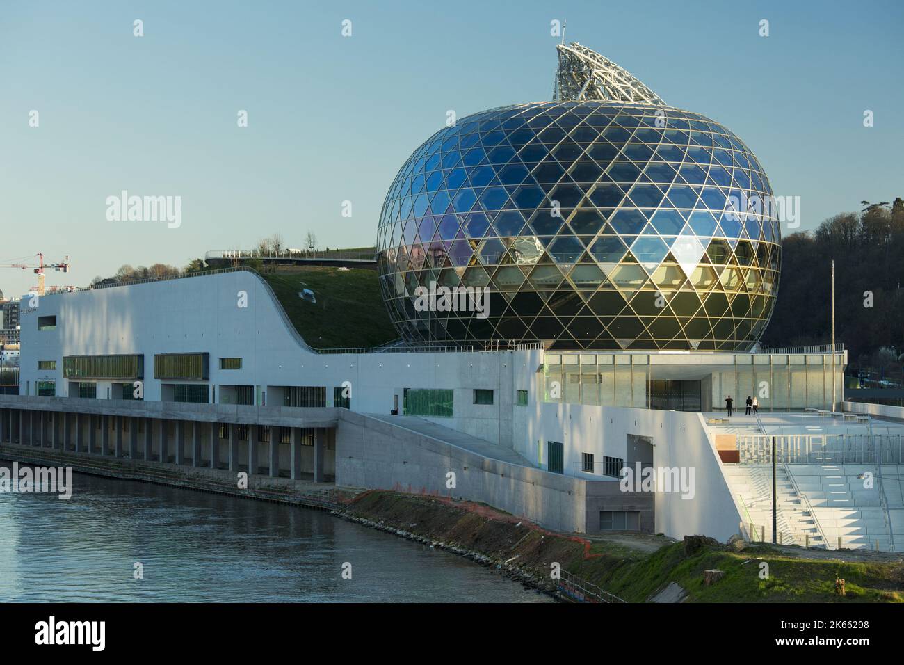 France Boulogne-Billancourt (92) Ile Seguin, ville de musique, Architectes : Shigeru Ban et Jean de Gastines Banque D'Images