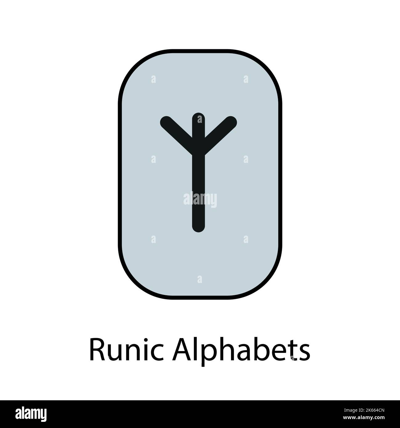 Alphabets runiques. Collection complète d'alphabet Rune, futhark ...
