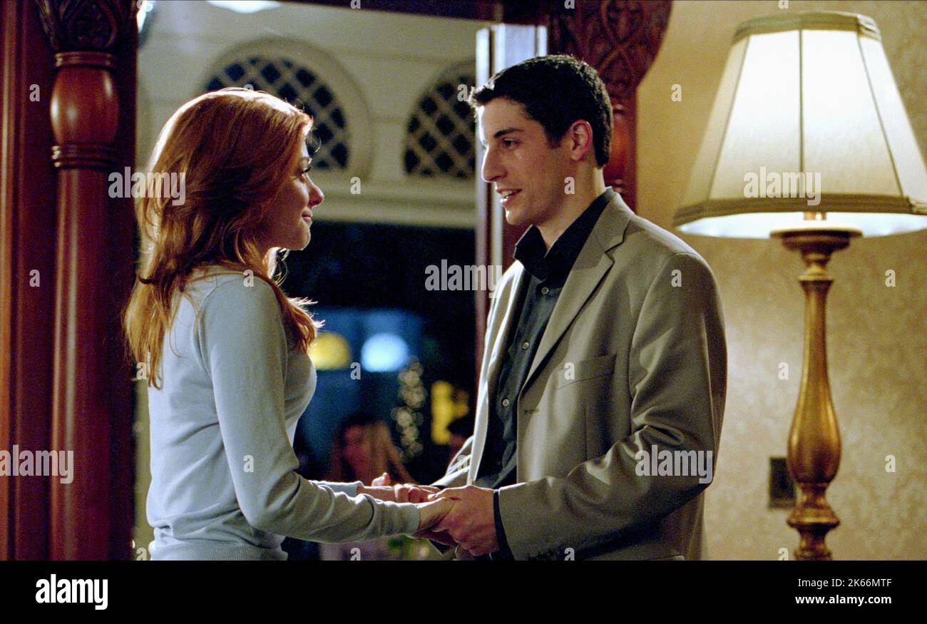 ALYSON HANNIGAN, Jason Biggs, AMERICAN WEDDING, 2003 Banque D'Images