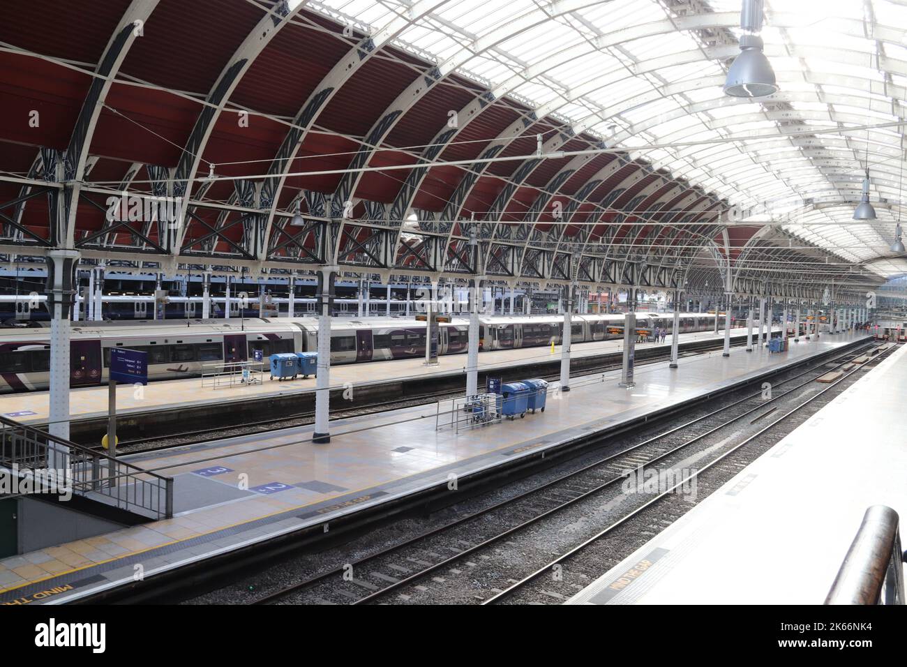 La gare de Paddington London UK Banque D'Images