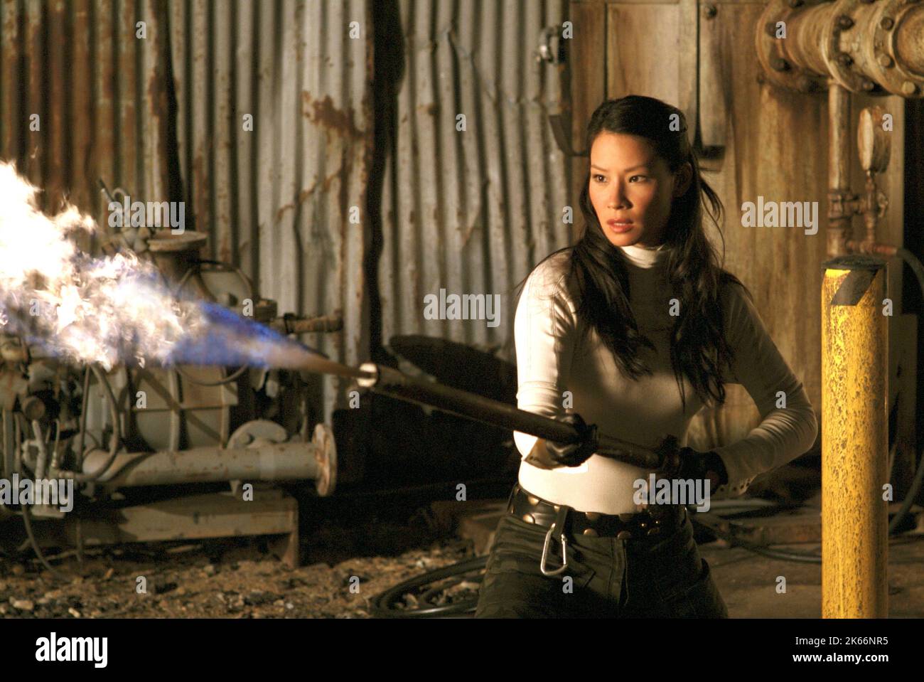 LUCY LIU, Charlie's angels : Full Throttle, 2003 Banque D'Images