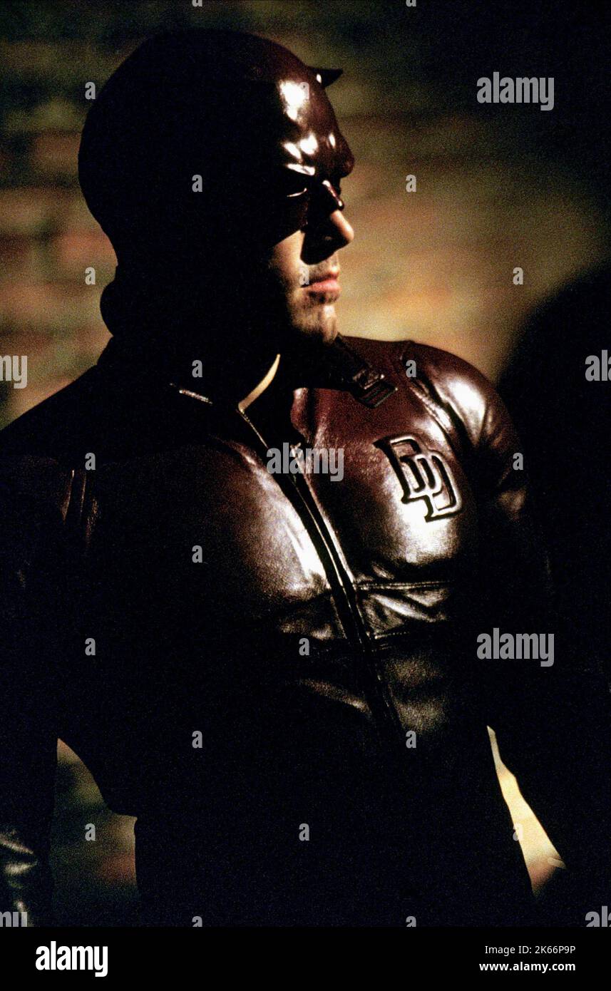 BEN AFFLECK, Daredevil, 2003 Banque D'Images