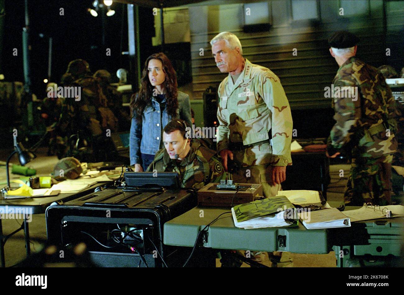 JENNIFER CONNELLY, SAM ELLIOTT, HULK, 2003 Banque D'Images