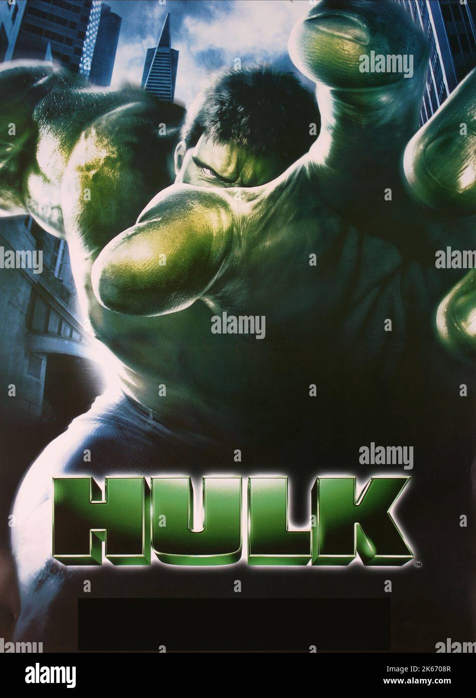 POSTER DE FILM HULK, HULK, 2003 Banque D'Images