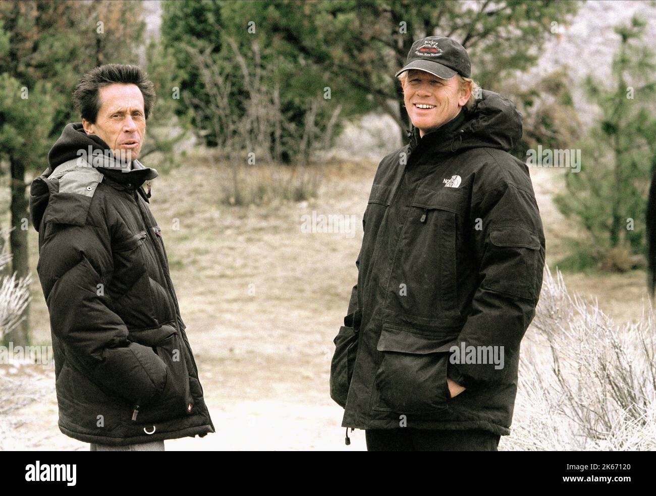 BRIAN Grazer, Ron Howard, Les disparues, 2003 Banque D'Images