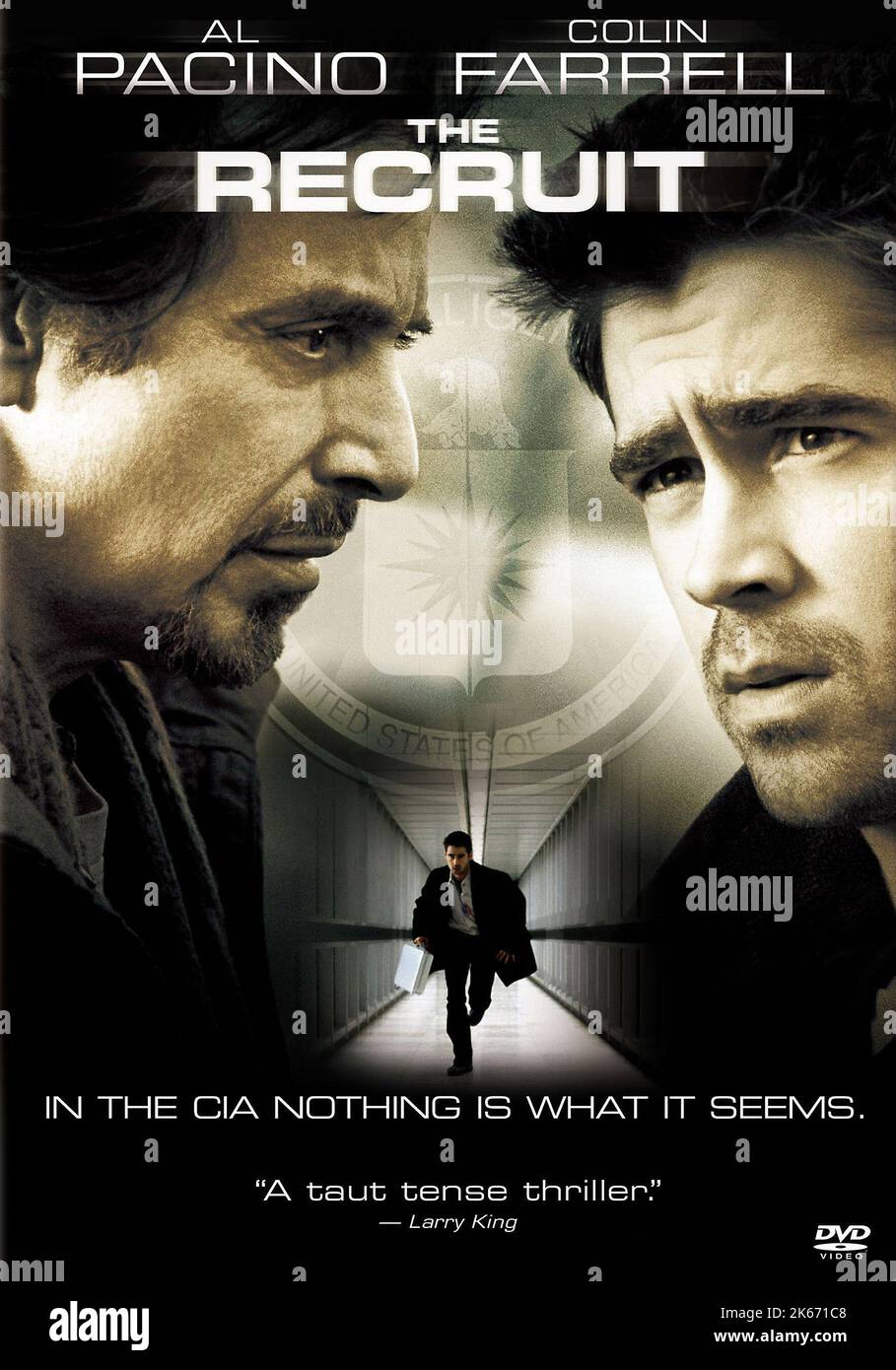 AL PACINO, Colin Farrell, l'AFFICHE DE LA RECRUTER, 2003 Banque D'Images