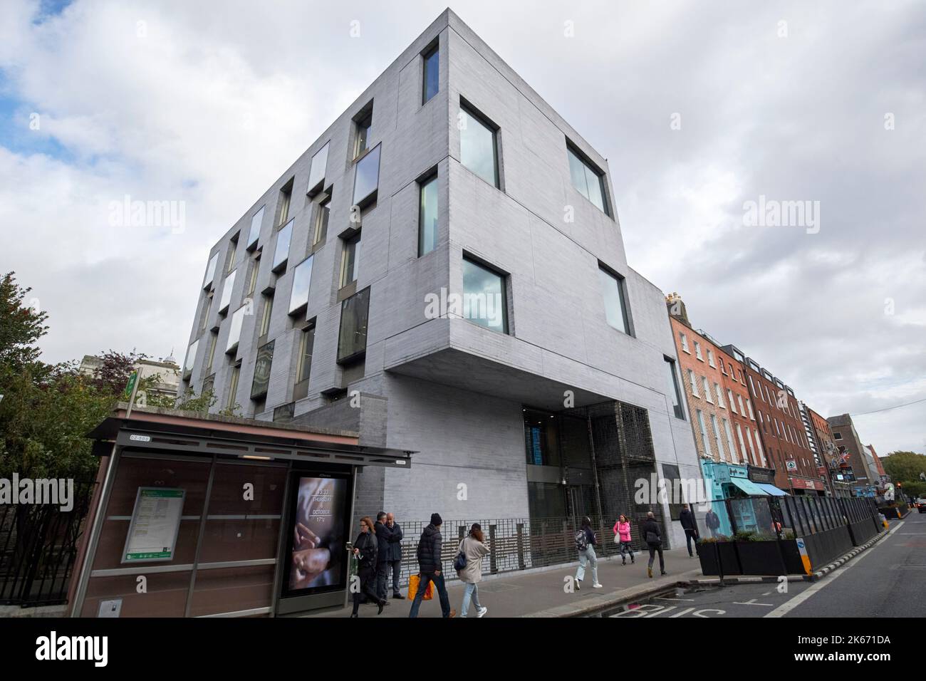 merrion row entrée au département des dépenses publiques et de la réforme dublin république d'irlande Banque D'Images