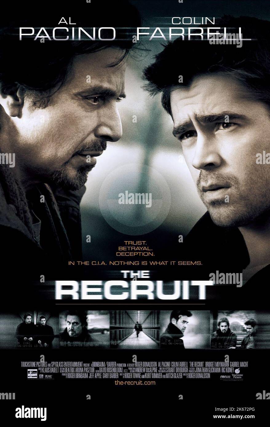 AL PACINO, Colin Farrell, l'AFFICHE DE LA RECRUTER, 2003 Banque D'Images