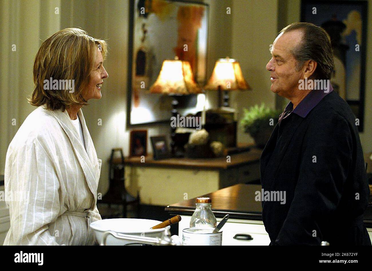 Jack nicholson and diane keaton Banque de photographies et d’images à