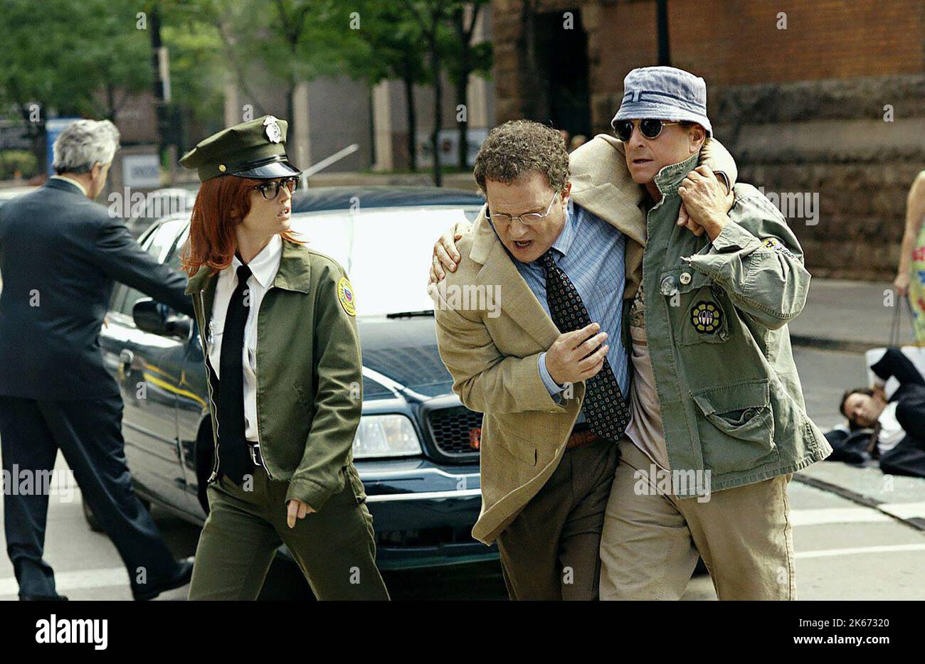 TUNNEY,BROOKS,DOUGLAS, LES BEAUX-PARENTS, 2003 Banque D'Images