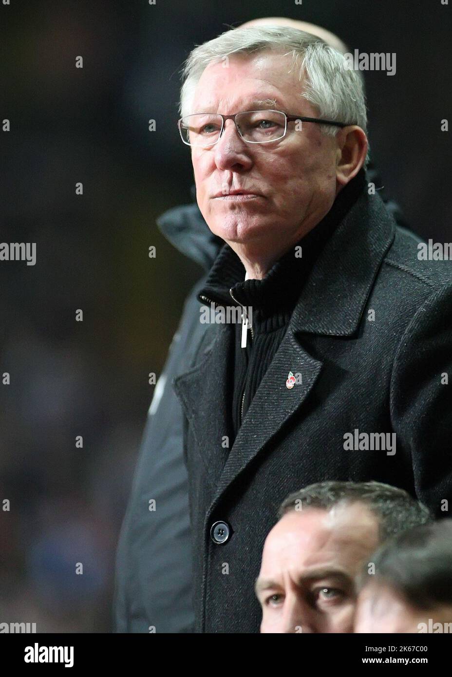 10th novembre 2012 - Barclays Premier League - Aston Villa vs. Manchester United. - Manchester United manger Sir Alex Ferguson. Photo: Paul Roberts / Pathos. Banque D'Images