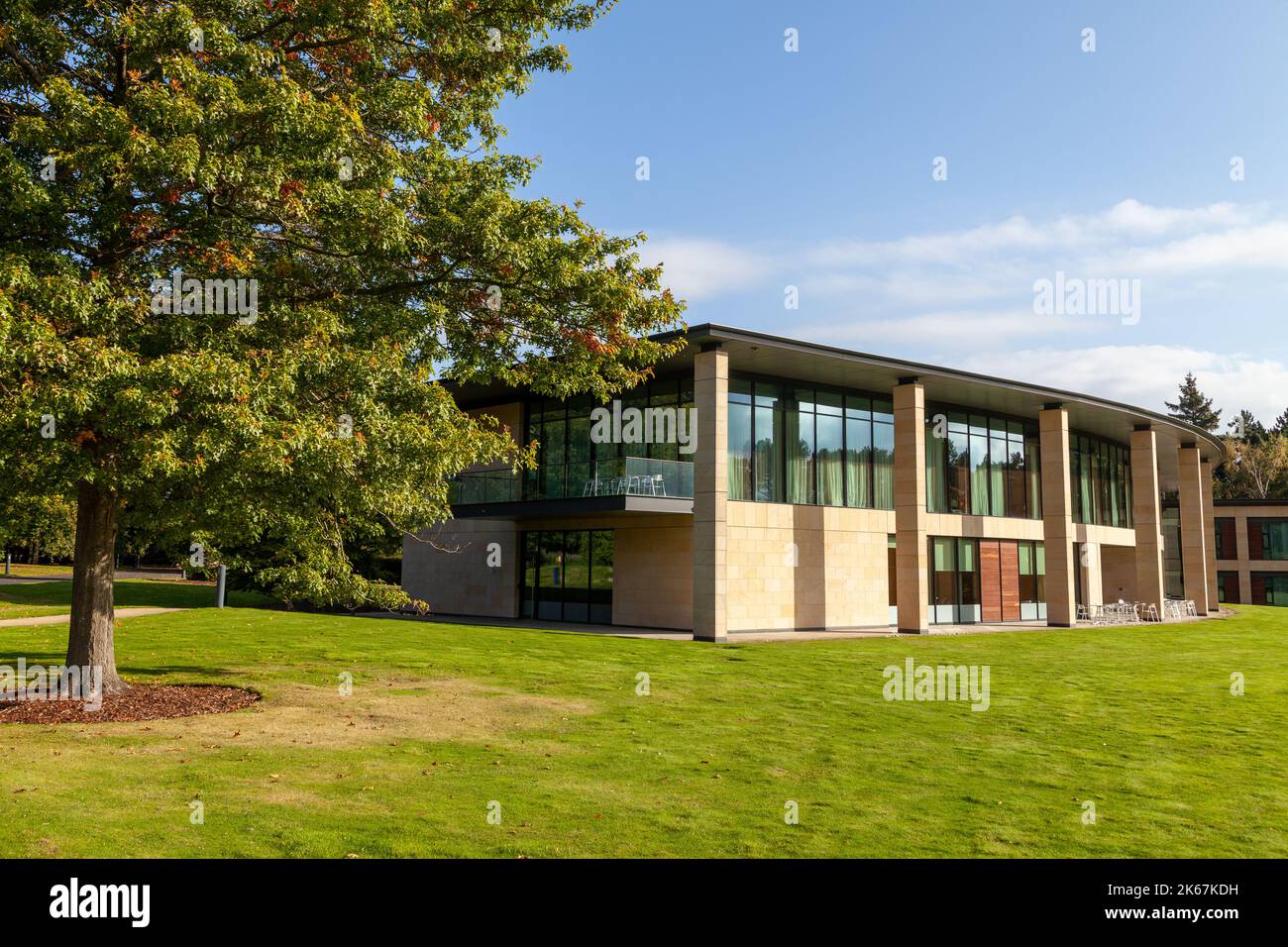 Royal Bank of Scotland bureaux et siège social à Gogarburn, Édimbourg Banque D'Images