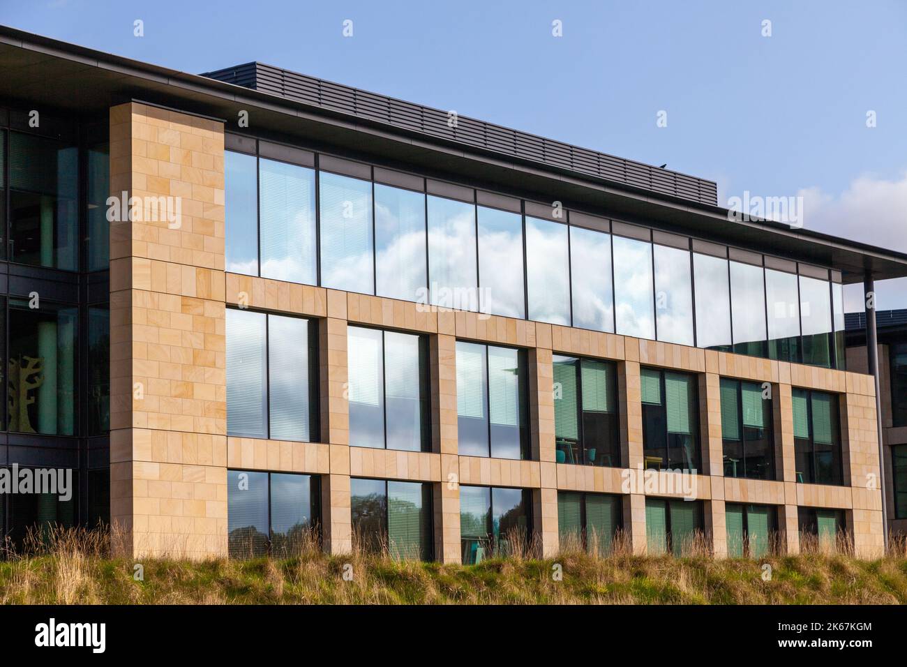 Royal Bank of Scotland bureaux et siège social à Gogarburn, Édimbourg Banque D'Images
