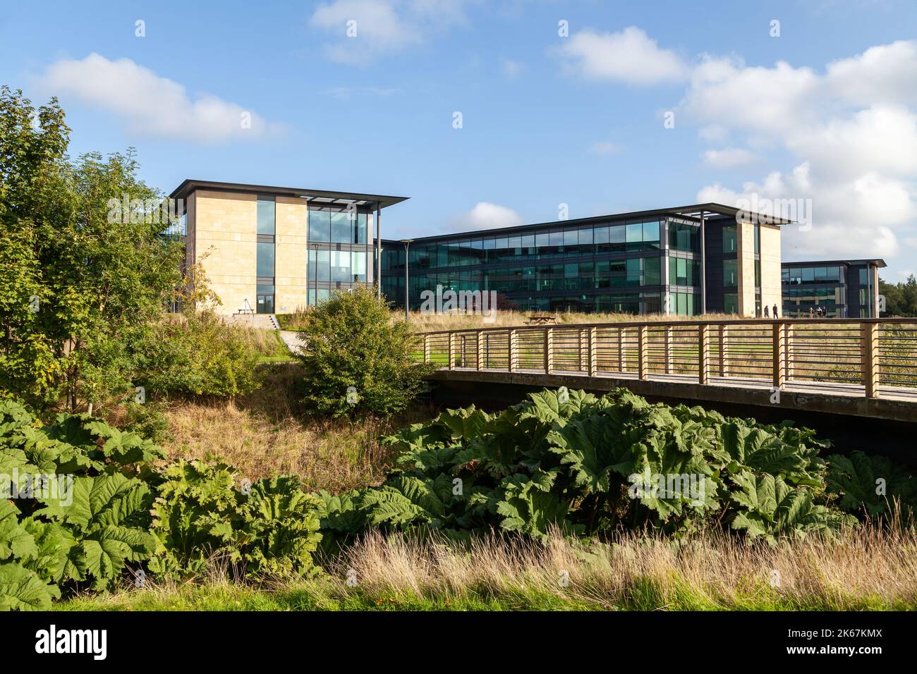 Royal Bank of Scotland bureaux et siège social à Gogarburn, Édimbourg Banque D'Images