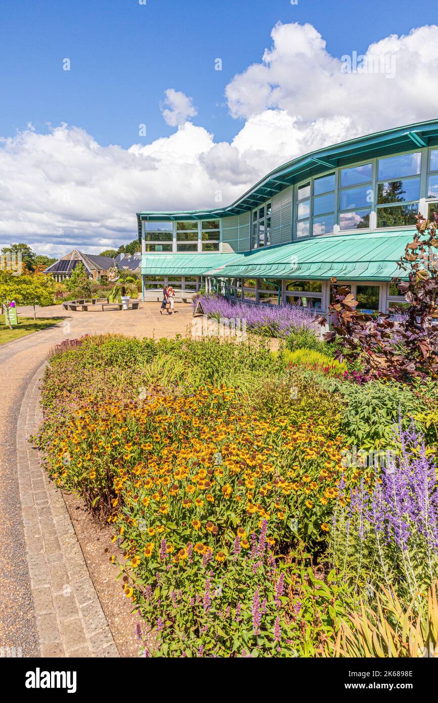 The Library at the RHS Garden Harlow Carr près de Harrogate, Yorkshire, Royaume-Uni Banque D'Images