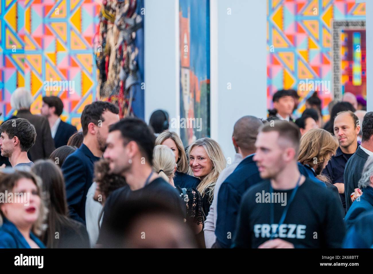 Londres, Royaume-Uni. 12th octobre 2022. Frieze Art London 2022, Regents Park, Londres. La foire est ouverte au public le 14-18 octobre. Crédit : Guy Bell/Alay Live News Banque D'Images