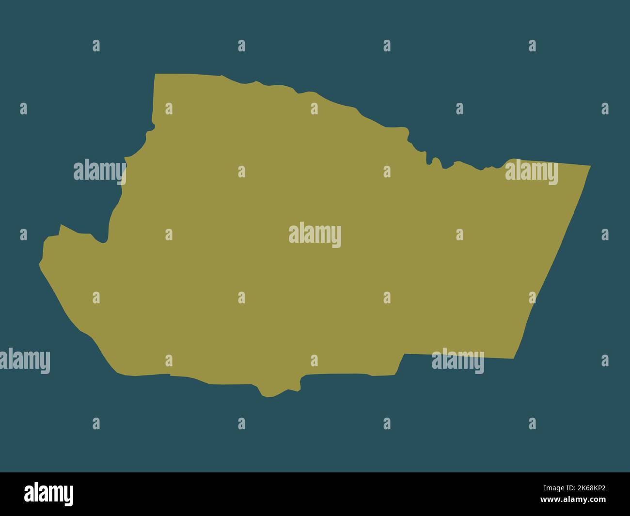 Tafilah, province de Jordanie. Forme de couleur unie Banque D'Images