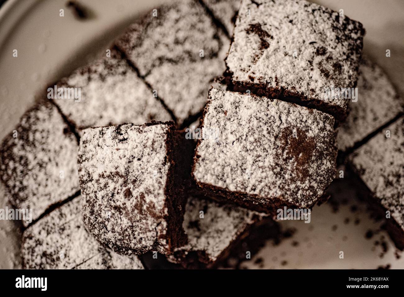 Tarte au chocolat Banque D'Images