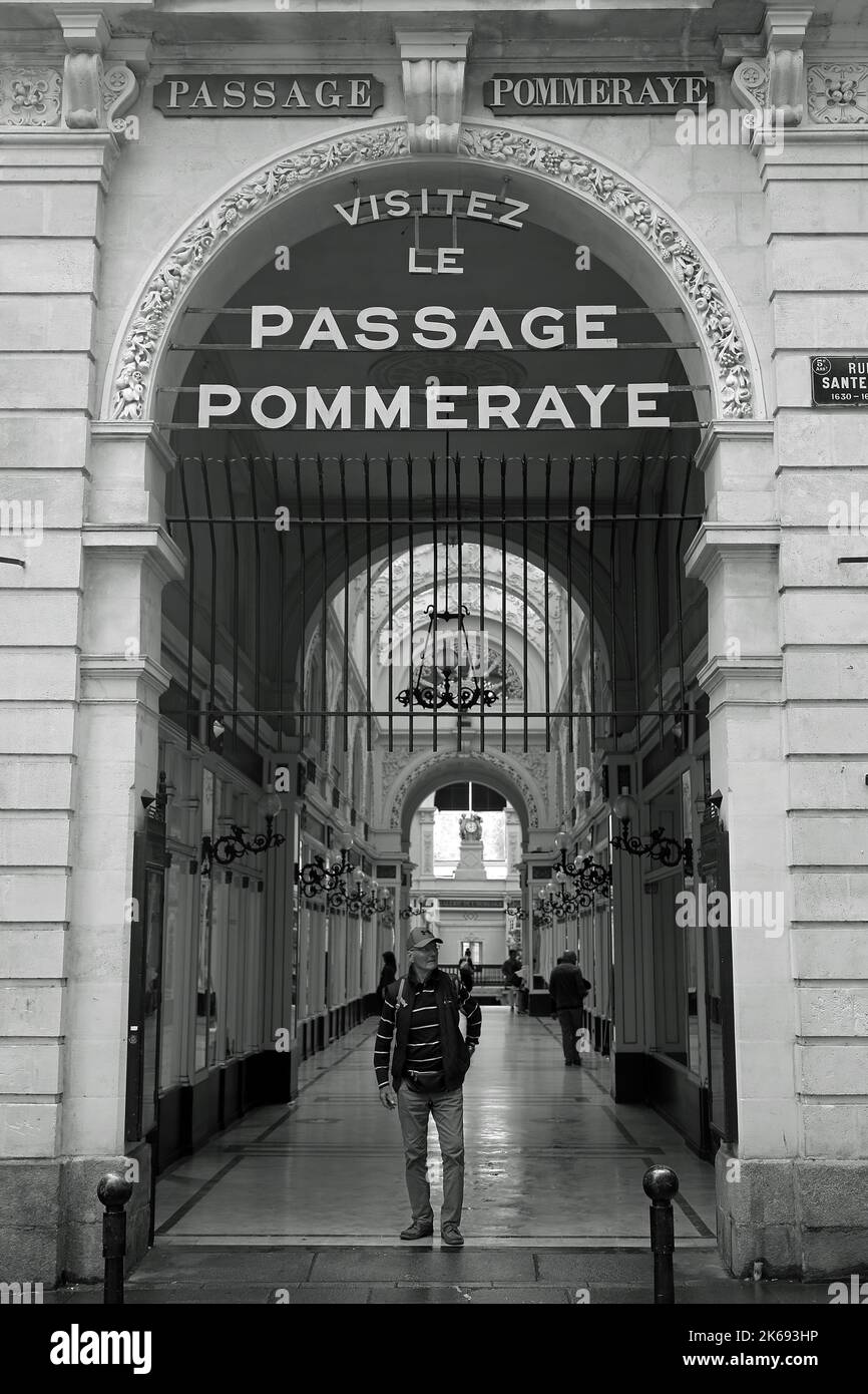 Passage Pommeraye, Nantes, France Banque D'Images