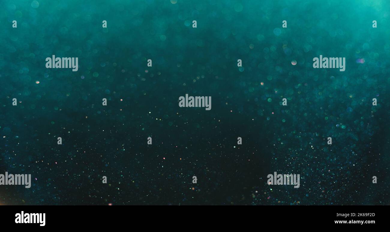 recouvrement de bokeh clair flou paillettes particules de texture Banque D'Images