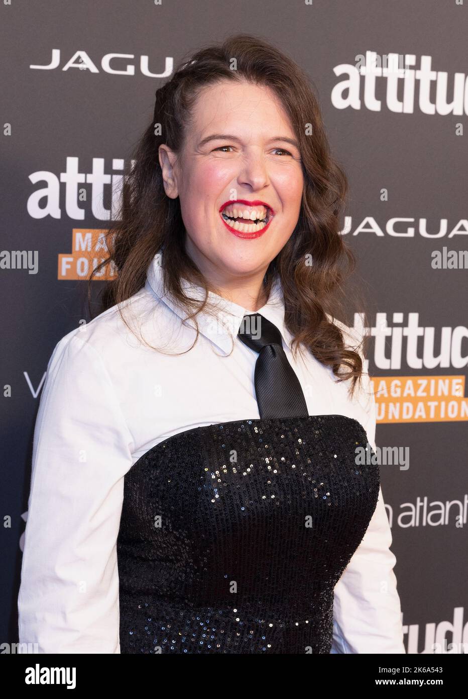 Londres, Royaume-Uni. 12th octobre 2022. Rosie Jones assiste aux Virgin attitude Awards au Roundhouse, Londres, Angleterre crédit: S.A.M./Alay Live News Banque D'Images