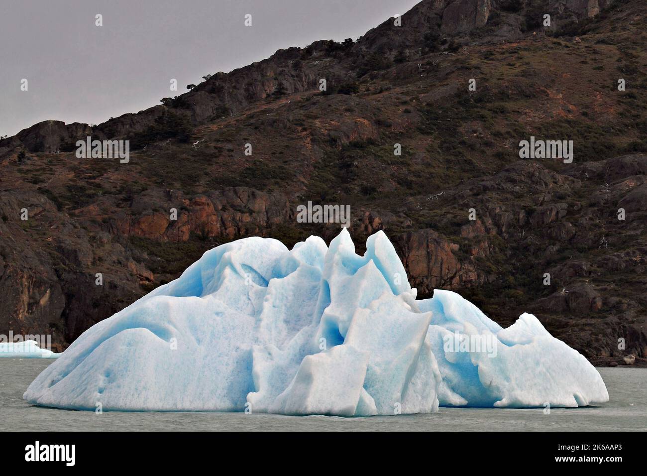 Iceberg à Lago Argentino, Argentine. Banque D'Images