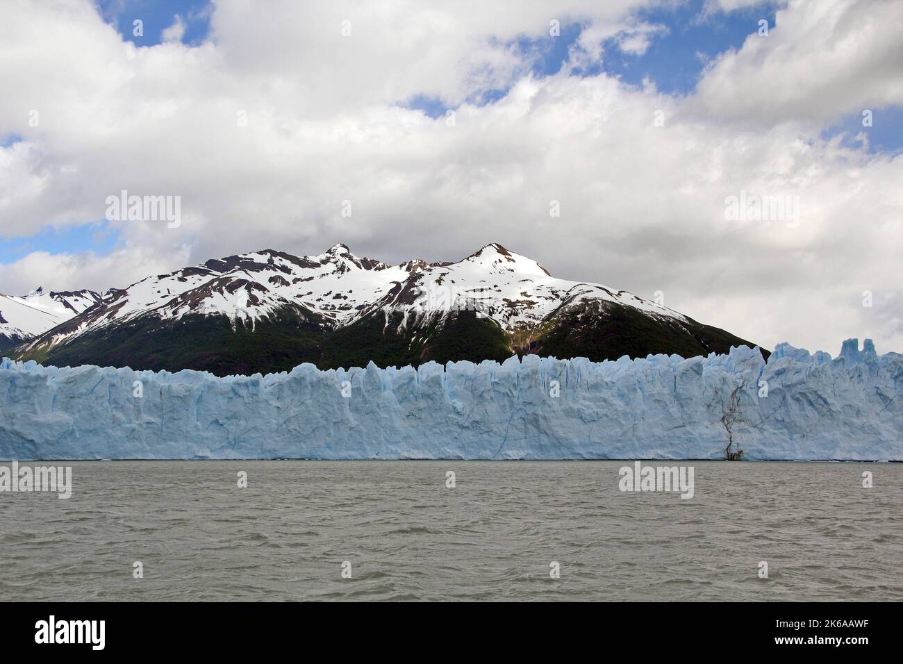 Glacier Perito Moreno, Lago Argentino, Argentine. Banque D'Images