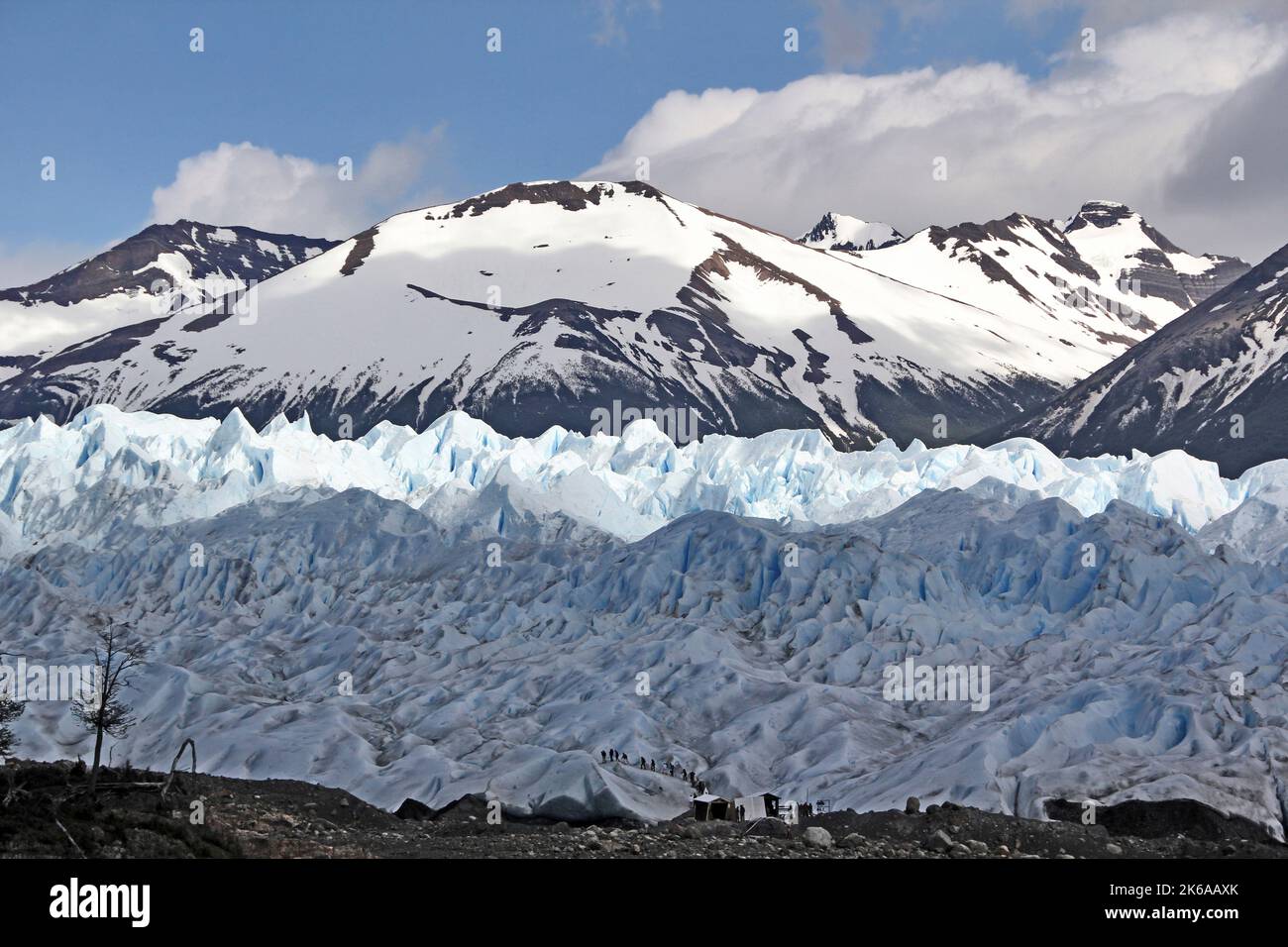 Glacier Perito Moreno, Lago Argentino, Argentine. Banque D'Images