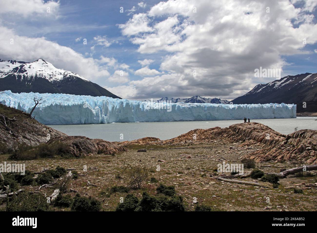 Glacier Perito Moreno, Lago Argentino, Argentine. Banque D'Images