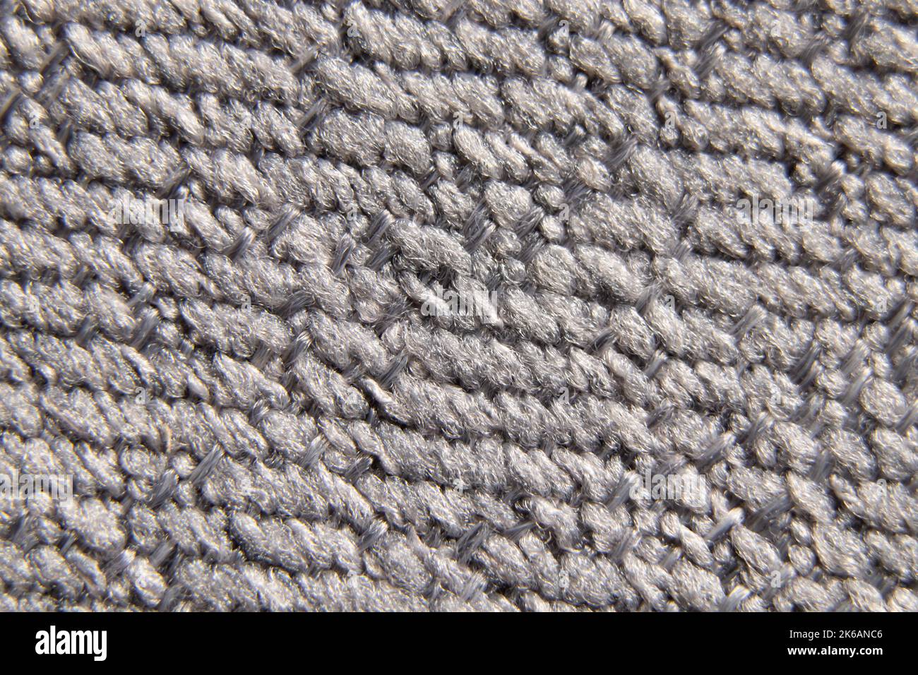 Tissu gris clair pour l'arrière-plan , tissu pour la photo macro d'arrière-plan Banque D'Images