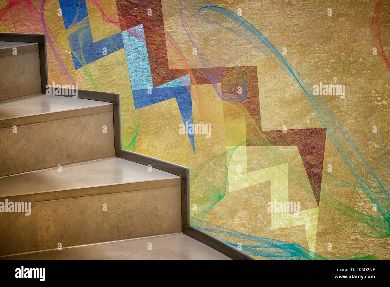 DESIGN MODERNE : art et architecture Banque D'Images