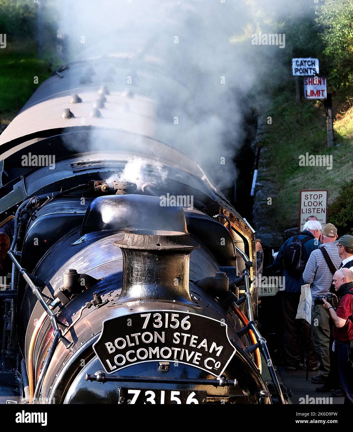 North Yorkshire Moors a conservé un gala de vapeur ferroviaire. Octobre 2022. Banque D'Images