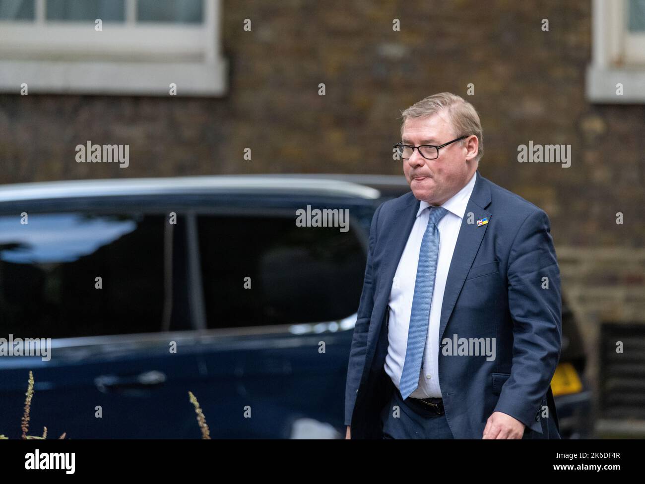 Mark Francois, député de Wickford et Rayleigh et président du European Research Group Londres, Royaume-Uni. 13th octobre 2022. Dans Downing Street London crédit: Ian Davidson/Alay Live News Banque D'Images