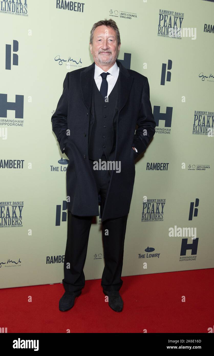 Steven Knight assiste à la soirée d'ouverture de Peaky Blinders de Rambert : la Rédemption de Thomas Shelby, au théâtre Troubadour Wembley Park à Londres. Date de la photo: Jeudi 13 octobre 2022. Banque D'Images