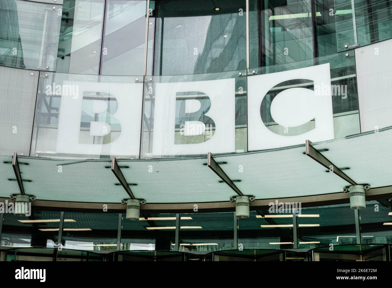 BBC Broadcasting House à Portland Place, London England Royaume-Uni UK Banque D'Images